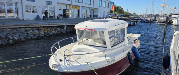 Angelboot Red Pearl mieten