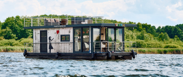 Hausboot Hausboot Meerle bis 6 Personen, führerscheinfrei mieten mieten