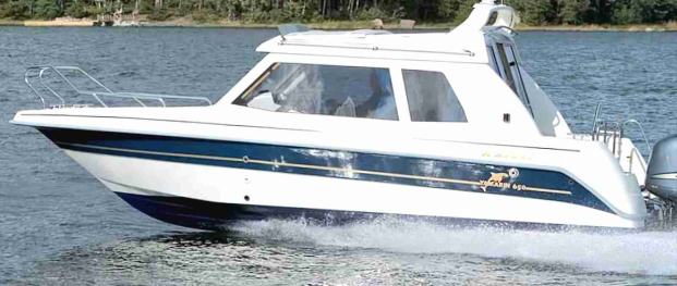 Motorboot Boot mit Kajüte Angelboot mieten Berlin mieten