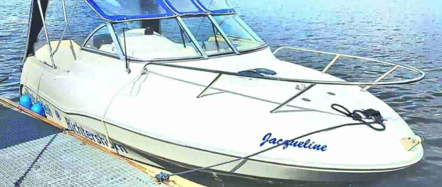 Motorboot Führerscheinpflichtiges Motorboot 90 PS Quicksilver 590 ?Jaqueline? in Berlin Köpenick Grünau mieten mieten