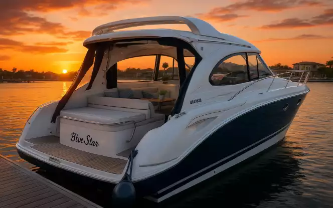 Blue Star ? Luxus Yacht mit Skipper