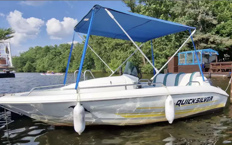 Motorboot Flipper 15 PS führerscheinfrei