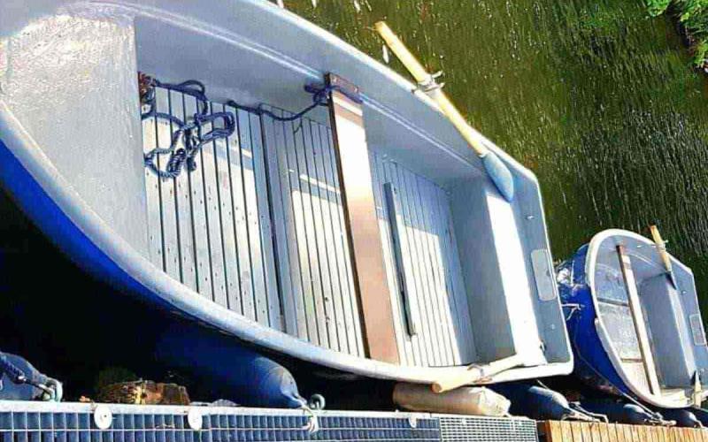 Angelboot Angelboot mieten Berlin mit 3 PS Motor -Ruderboot in Köpenick Grünau Richtershorn Bild 1