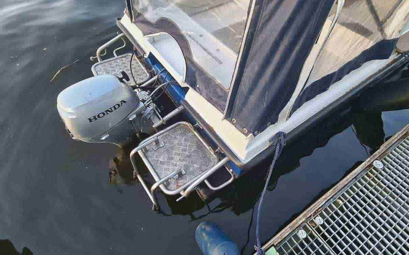 Angelboot Angelboot mieten Berlin mit Übernachtungsmöglichkeit -Wax Dreikieler in Köpenick Grünau Richtershorn Bild 5