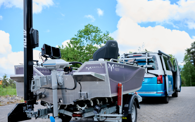 Angelboot Skylla 420 ALU - ePropulsion Navy 3.0 Evo Bild 5