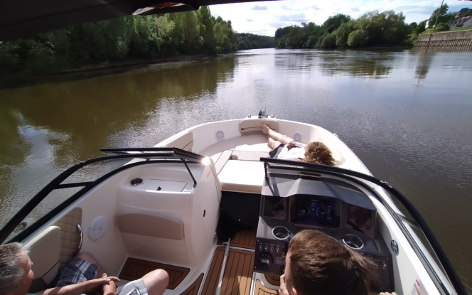 Boote auf Trailer Christel 1 - Bayliner VR5 BR mit Tower Bild 5
