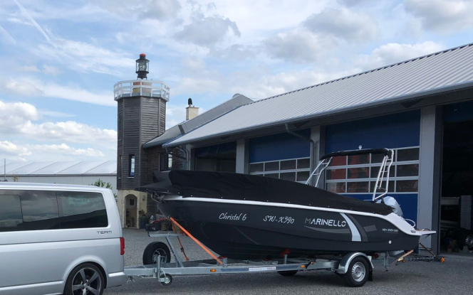 Boote auf Trailer Christel 6 - Marinello NEW Eden 590 Bild 8