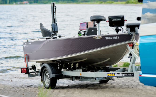 Boote auf Trailer Skylla 420 ALU - Mercury F30 ELHPT Bild 1