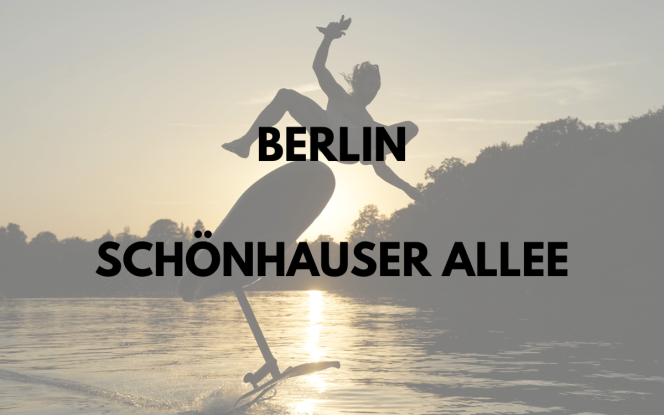eFoilen eFoil mieten Berlin Schönhauser Alle Bild 1