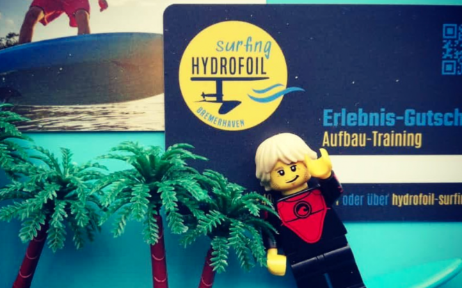 eFoilen Hydrofoil-Surfing Bild 4