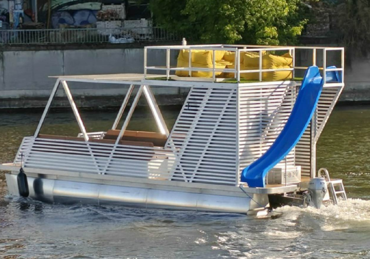 Floss 18 Personen Premiumfloß ?CALA LUNA 2? / Führerscheinfrei Bild 6