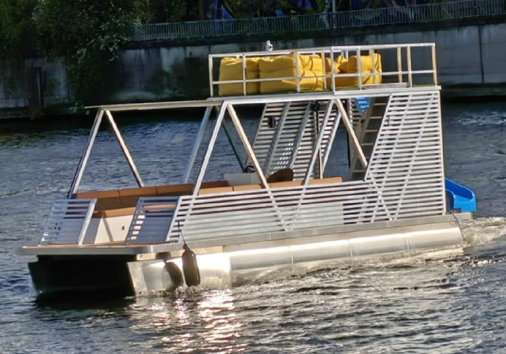 Floss 18 Personen Premiumfloß ?CALA LUNA 2? / Führerscheinfrei Bild 5