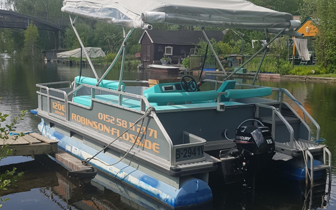 Floss 6 Personen Katamaran Schmöckwitz mieten Bild 3