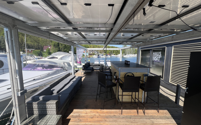Floss Eventboot, Chill-Out-Boot bis 24 Personen Bild 3