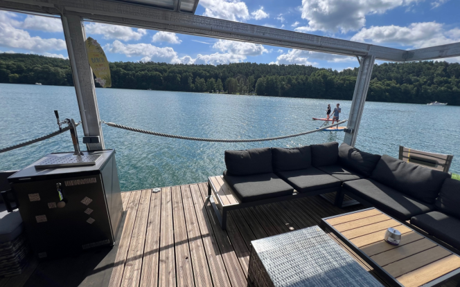 Floss Eventboot, Chill-Out-Boot bis 24 Personen Bild 2