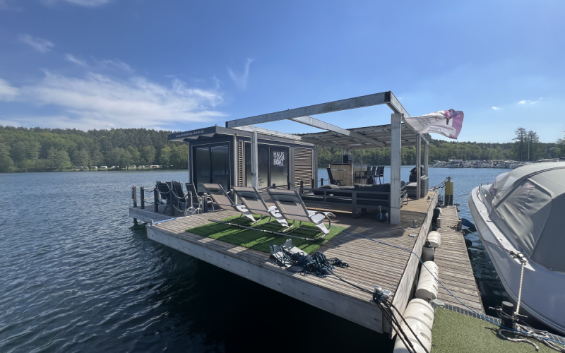 Floss Eventboot, Chill-Out-Boot bis 24 Personen Bild 1