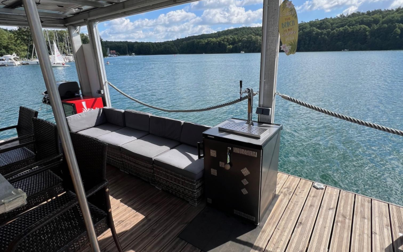 Floss Eventboot, Chill-Out-Boot bis 24 Personen Bild 6