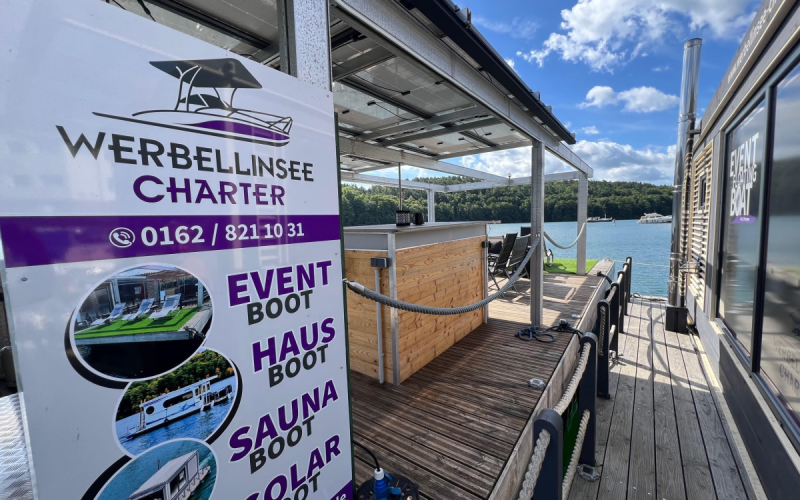 Floss Eventboot, Chill-Out-Boot bis 24 Personen Bild 8