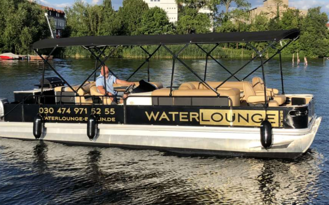 Floss Floß 12 Personen führerscheinpflichtig Bild 2