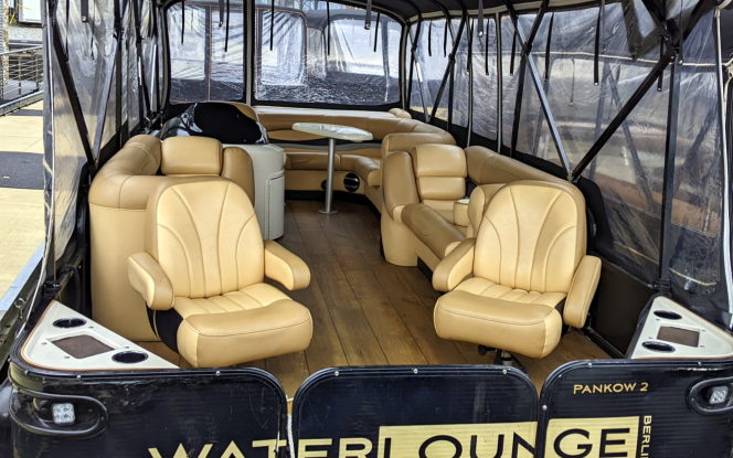 Floss Floß 12 Personen führerscheinpflichtig Bild 4