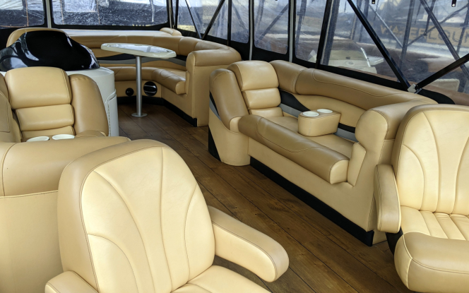 Floss Floß 12 Personen führerscheinpflichtig Bild 6