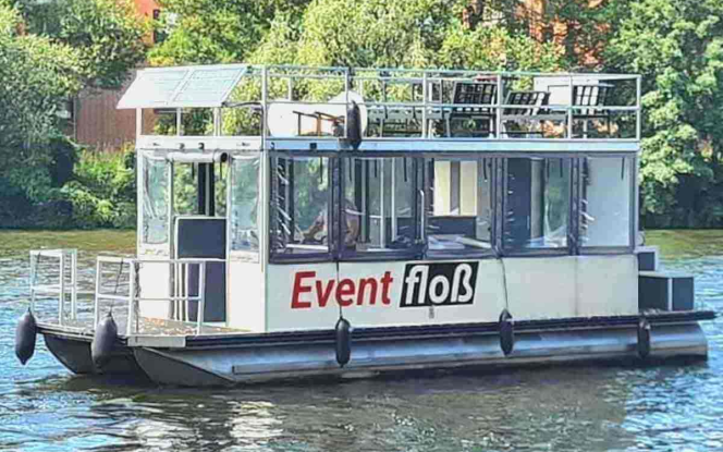 Floss Floss mieten Berlin Köpenick Event ohne Führerschein mit WC 18 Personen Bild 2