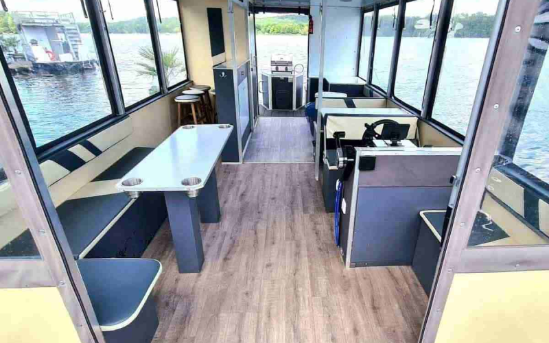 Floss Floss mieten Berlin Köpenick Event ohne Führerschein mit WC 18 Personen Bild 2