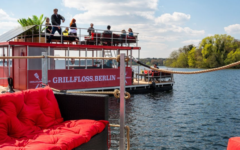 Floss Grillfloß Erpel für bis zu 30 Personen Bild 3