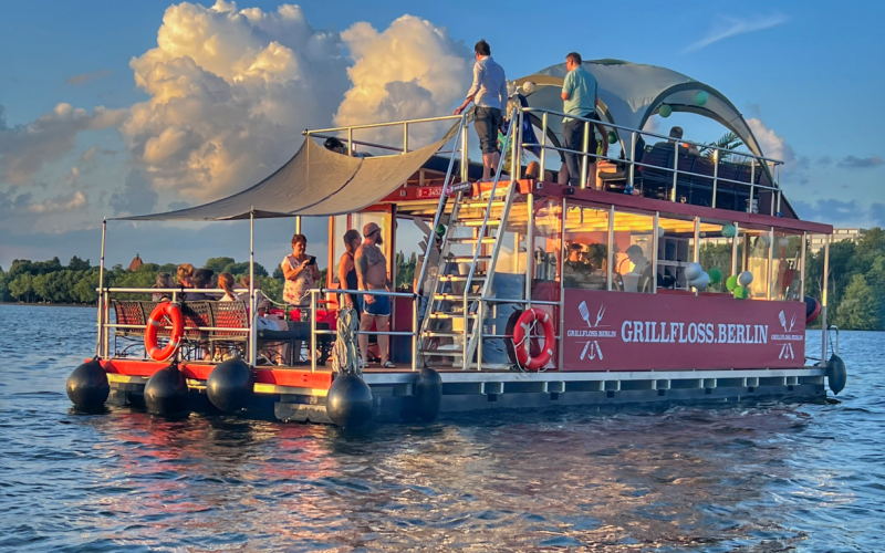 Floss Grillfloß Erpel für bis zu 30 Personen Bild 1