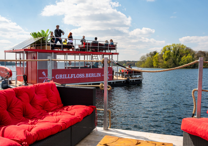 Floss Grillfloß Erpel für bis zu 30 Personen Bild 2