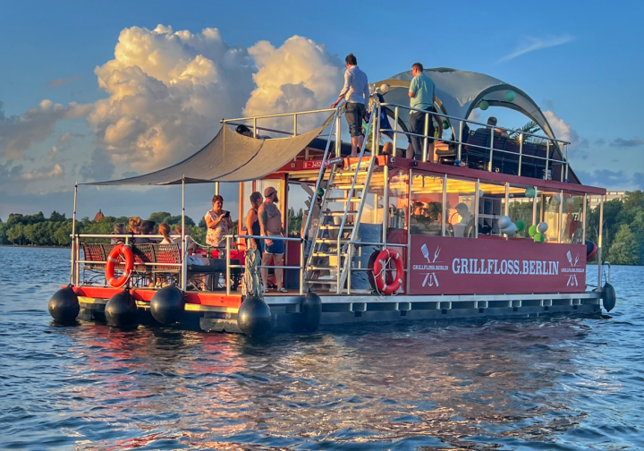 Floss Grillfloß Erpel für bis zu 30 Personen Bild 1