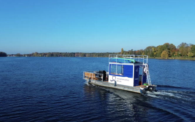 Floss IsLa II Grillboot - Eventboot - auf dem Tegeler See - bis zu 14 Personen - Wassererlebnis-Berlin Bild 1