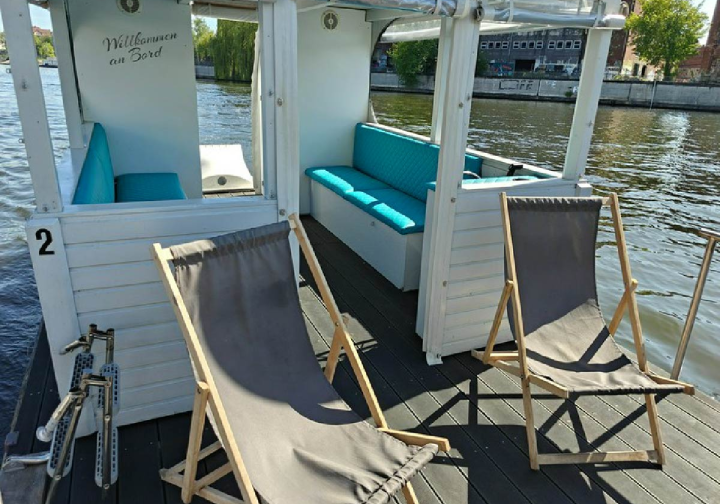 Floss ?KUMINI? Premium 8 Personen Floß / Führerscheinfrei Bild 5