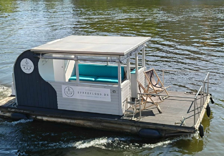 Floss ?KUMINI? Premium 8 Personen Floß / Führerscheinfrei Bild 1