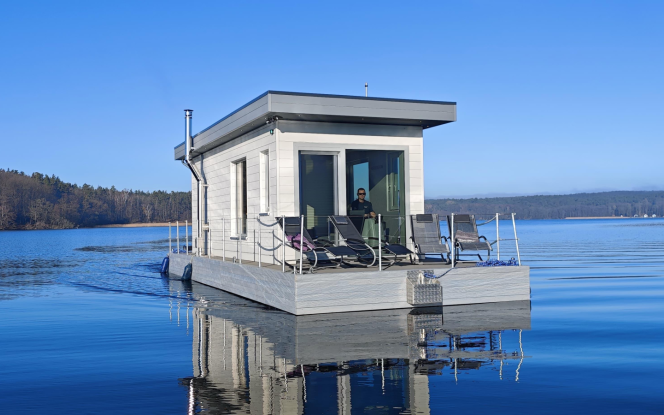 Floss Saunaboot, Floatingboot Bild 1