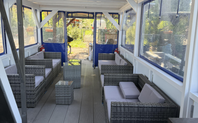 Floss Tequila Sunrise  20 Personen Partyfloss mit Skipper Bild 4