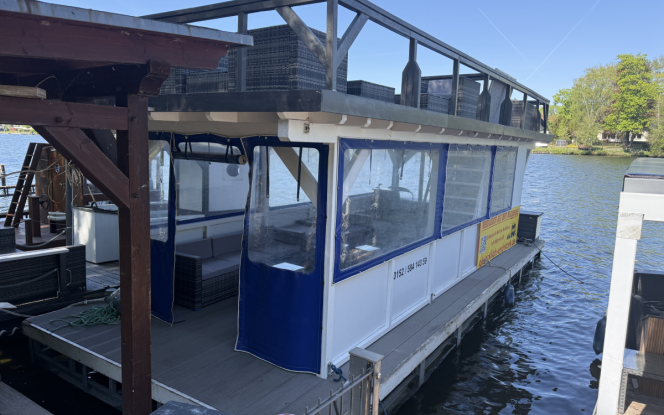 Floss Tequila Sunrise  20 Personen Partyfloss mit Skipper Bild 1