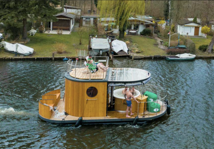 Floss Whirlpoolboot - im Sommer Bild 2