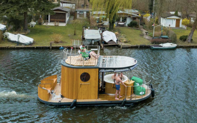 Floss Whirlpoolboot - im Sommer Bild 2