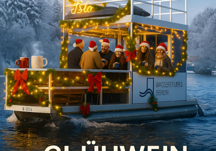Floss Winter IsLa - Eventboot - auf dem Tegeler See - bis zu 14 Personen - Wassererlebnis-Berlin Bild 1