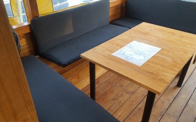 Hausboot 8er Floß Bild 3