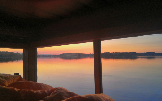 Hausboot 8er Floß Bild 5