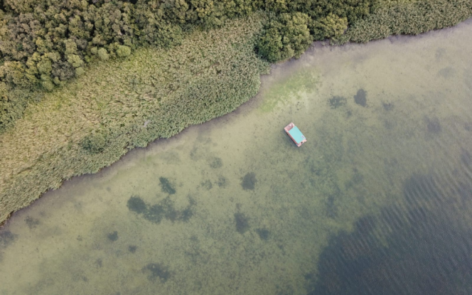 Hausboot 8er Floß Bild 6