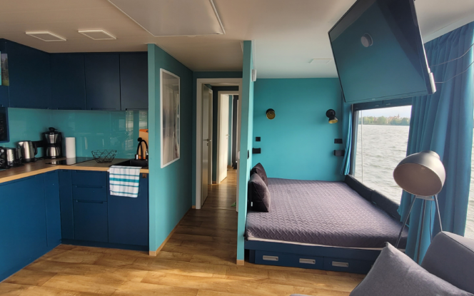 Hausboot Eden- Luxus Hausboot mit Sauna- führerscheinfrei- Bild 8