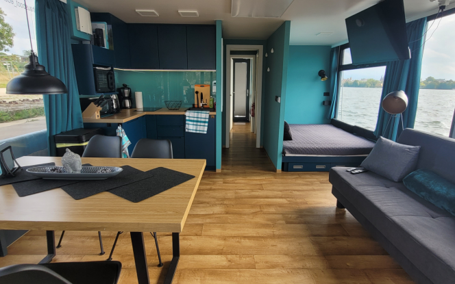 Hausboot Eden- Luxus Hausboot mit Sauna- führerscheinfrei- Bild 9