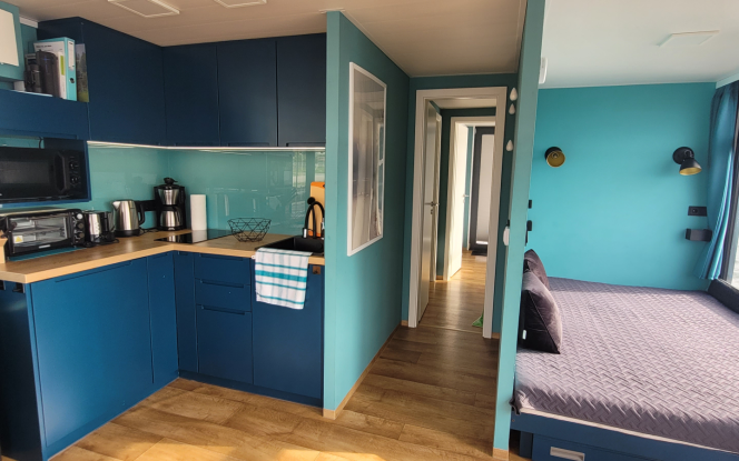 Hausboot Eden- Luxus Hausboot mit Sauna- führerscheinfrei- Bild 7