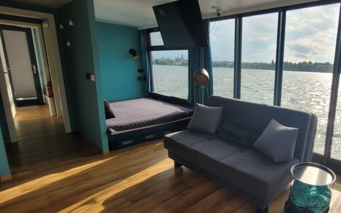 Hausboot Eden- Luxus Hausboot mit Sauna- führerscheinfrei- Bild 6