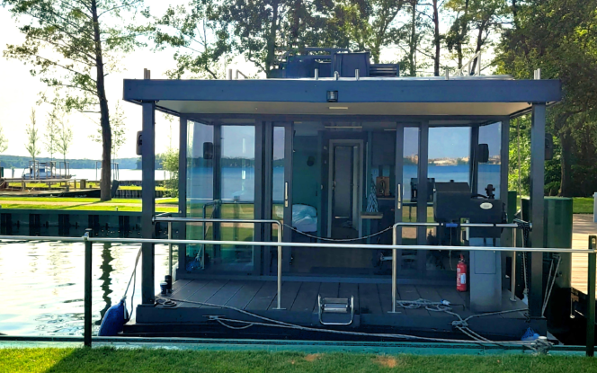 Hausboot Eden- Luxus Hausboot mit Sauna- führerscheinfrei- Bild 2