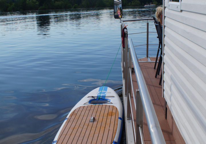 Hausboot Hausboot Ahoi-Boot.Berlin ? führerscheinfrei bei Berlin | 5 Pers | Sonnenterrasse Bild 12