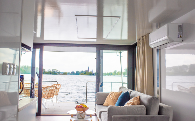 Hausboot Hausboot Esperanto bis 6 Personen, führerscheinfrei mieten Bild 10